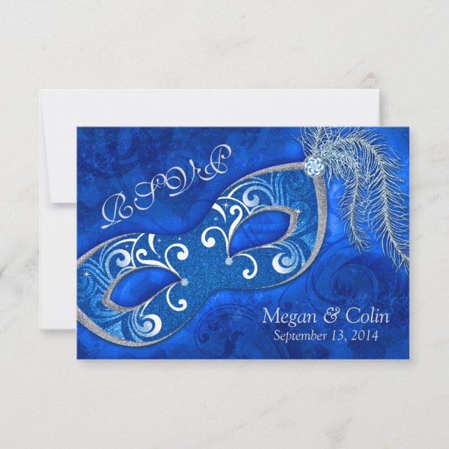 Respuesta a la Boda de la Fiesta de Máscaras Azul  (Anverso)