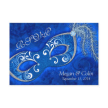 Respuesta a la Boda de la Fiesta de Máscaras Azul 