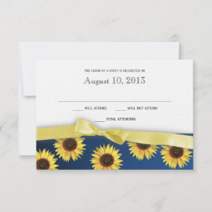 Respuesta a la boda de los girasoles y las cintas