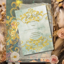 Respuesta a la Boda Floral Vintage Barroco Malhumo