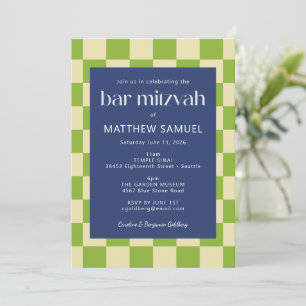 Respuesta a la invitación de Bar Mitzvah con table