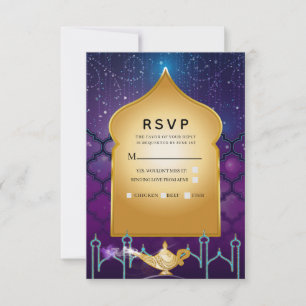 Respuesta a la invitación de cumpleaños mágico de 