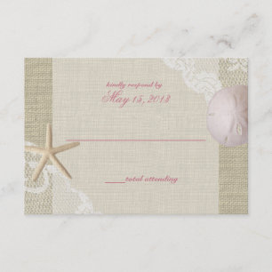 Respuesta a la playa de Lace and Sand Dollar