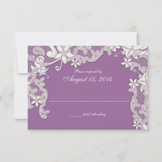 Respuesta al diseño de estilo de encaje de campo v (Anverso)