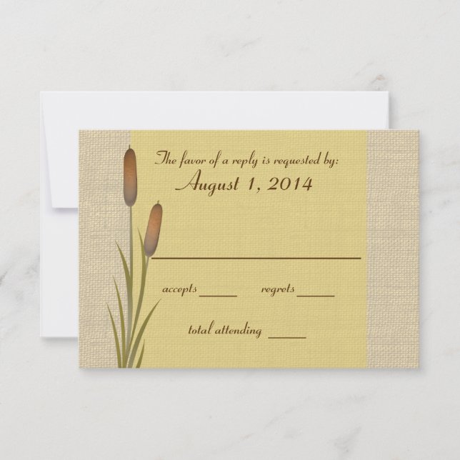 Respuesta al lago Cattail (Anverso)