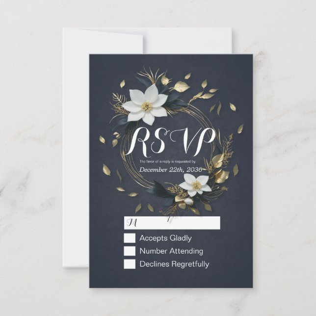 Respuesta amable para la boda de la montaña de oro (Anverso)