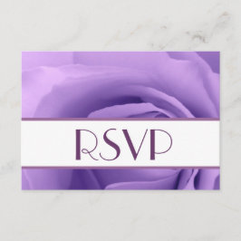 Respuesta Boda RSVP en Rosa púrpura
