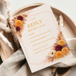 Respuesta Cálida Floral de Otoño