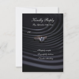 Respuesta de Boda Atemporal en Negro, Gris y Blanc
