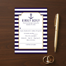 Respuesta de Boda de Ancla de la Marina Náutica y 