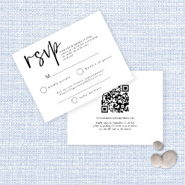 Respuesta de Boda de código QR de script simple RS