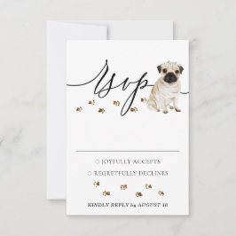 Respuesta de Boda de Perro Pug