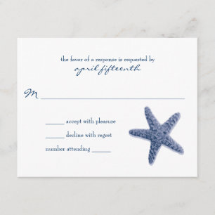Respuesta de Boda de Starfish