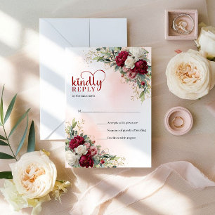 Respuesta de Boda Floral Dorada Bohemiana Atempora