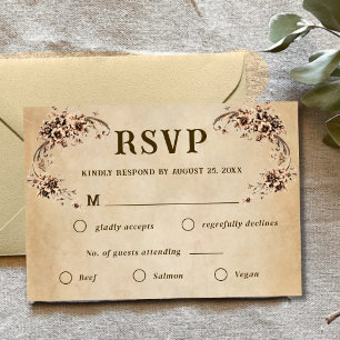 Respuesta de Boda Floral Victoriana