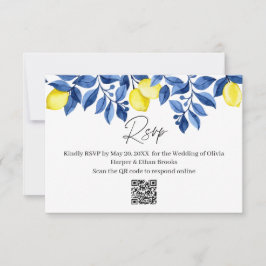 Respuesta de Boda Limón de Raya Azul Mediterráneo