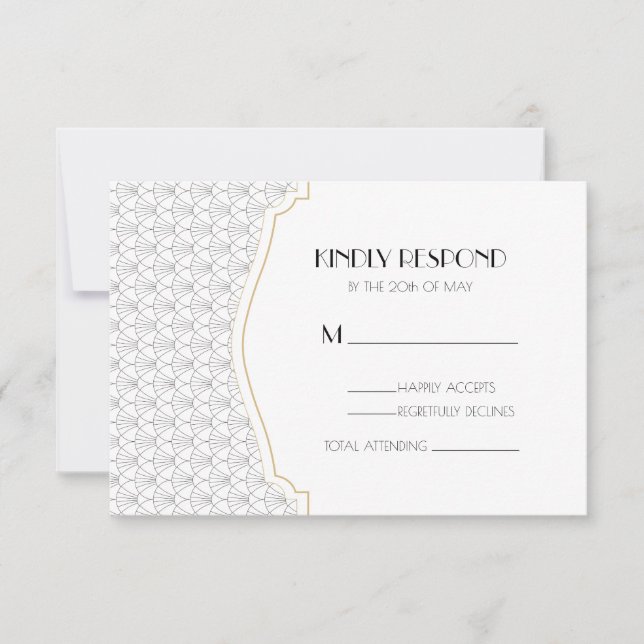 Respuesta de bodas venenosas blancas y negras Art  (Anverso)