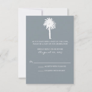Respuesta de destino de palmera gris con clase