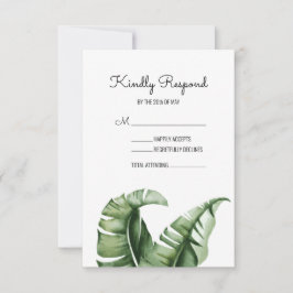 Respuesta de hoja de plátano moderna del siglo med