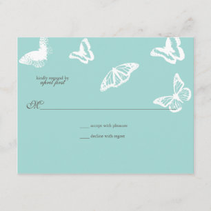 Respuesta de la boda de la mariposa