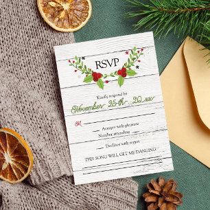 Respuesta de la madera de Holiday Joy Poinsettia