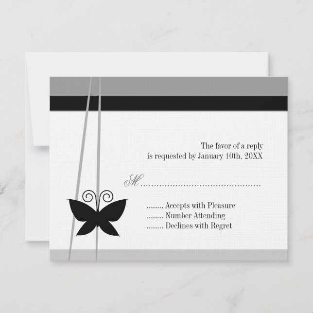 Respuesta de la mariposa negra (Anverso)