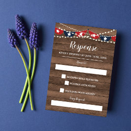 Respuesta de pancarta de Luces Patrióticas del 4 d