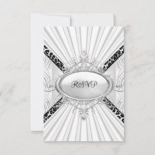 Respuesta de Réplica RSVP Leopardo Diamante Blanco