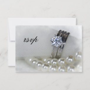 Respuesta de RSVP de Diamantes Bodas y Perlas