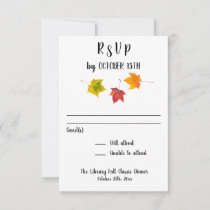 Respuesta de RSVP para Evento de Recepción de Fies