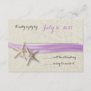 Respuesta de Starfish and Ribbon Purple Beach