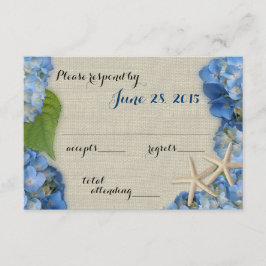 Respuesta de Starfish Hydrangea Boda