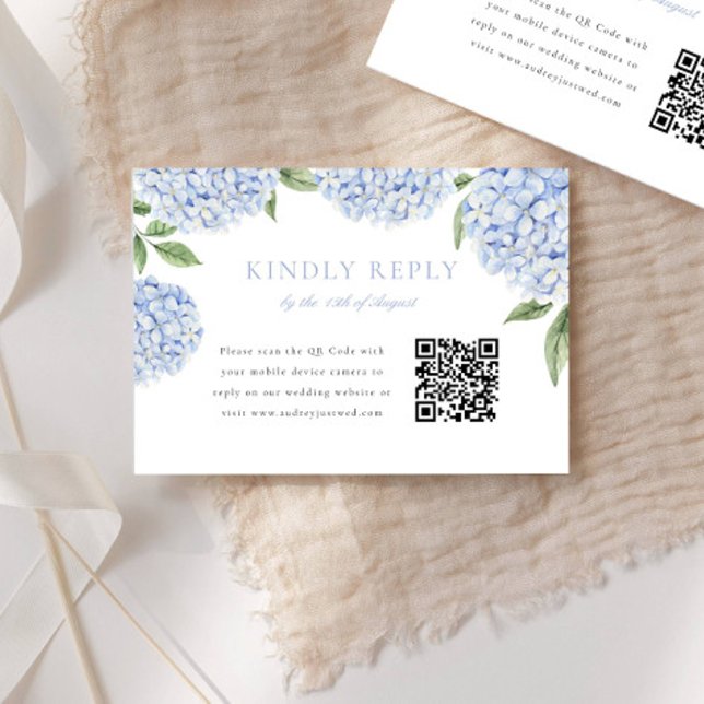 Respuesta del Boda de código QR moderno de borde d (Subido por el creador)
