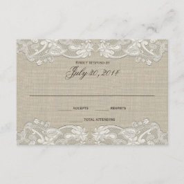 Respuesta del Boda de diseño de encaje floral