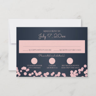 Respuesta del Boda de espuma azul y rosa de la Mar