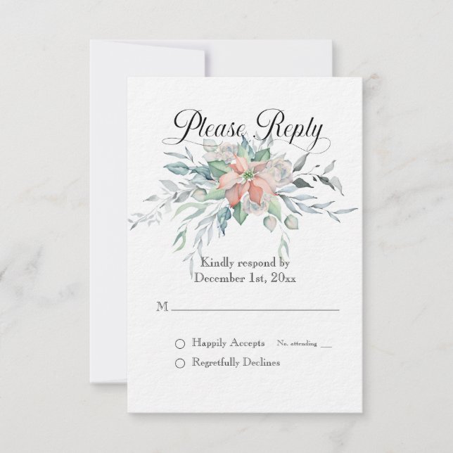 Respuesta del Boda de navidades Magic/Poinsettia (Anverso)