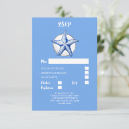 Respuesta del boda de plata blanca azul estelar
