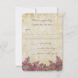 Respuesta del Boda floral de frambuesa rosa boho r