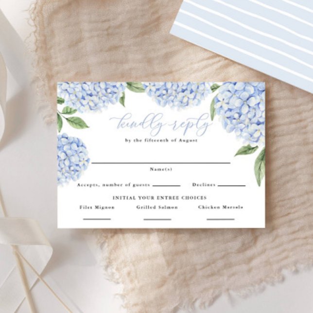 Respuesta del Boda Hidrangea Azul Elección de alim (Subido por el creador)