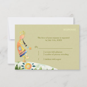 Respuesta del Boda Kokopelli del suroeste