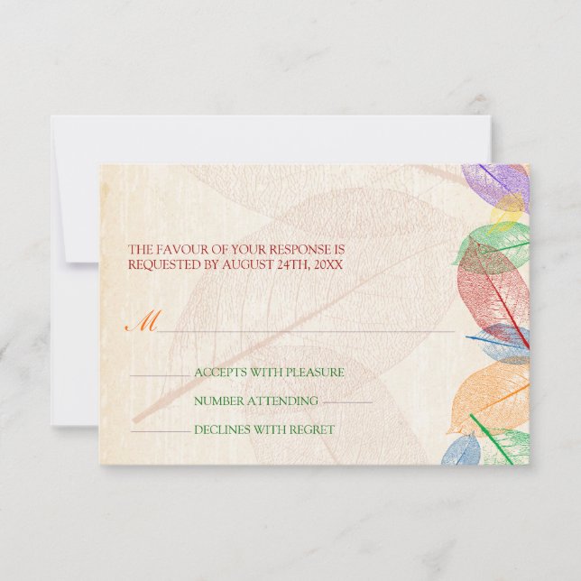 Respuesta del Boda sobre el arcoiris (Anverso)
