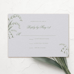 Respuesta del Boda Verde de Lily Valley, Grabado e