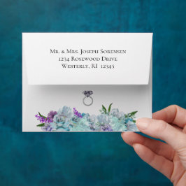 Respuesta Fiesta de Rustic Blue Bouquet Boda Suite