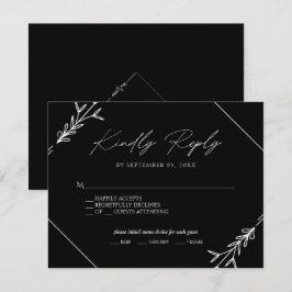 Respuesta mínima de elección de menú de boda en bl