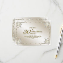 Respuesta para el 30º Aniversario de Boda