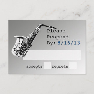 Respuesta plateada saxofónica