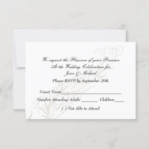 Respuesta popular de boda blanca