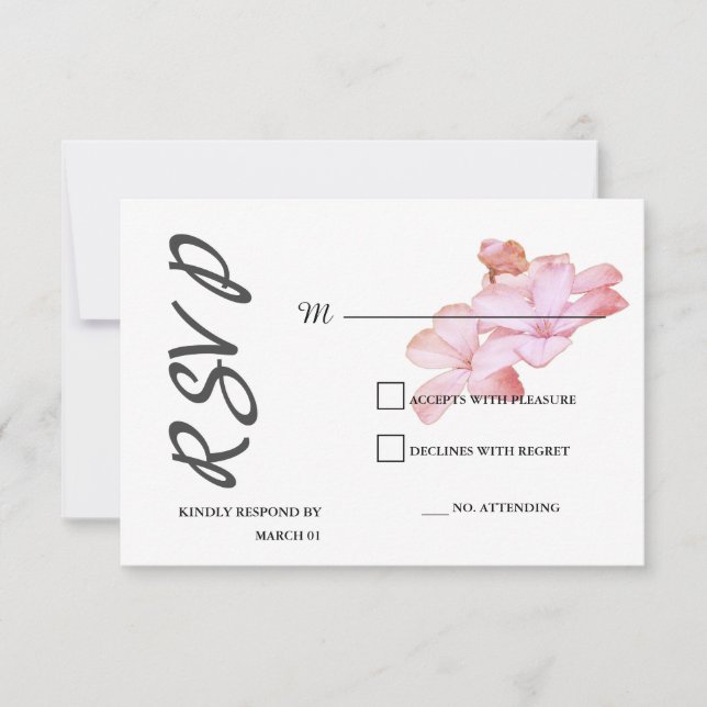 Respuesta Respuesta Moderna Flor Minimalista Llant (Anverso)