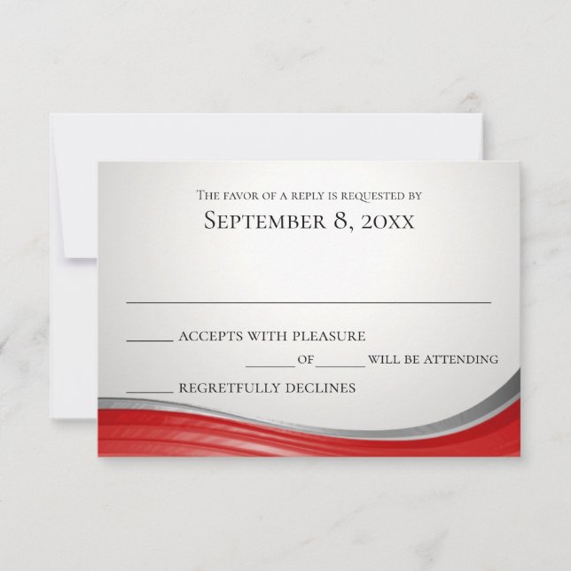 Respuesta roja de oleada de acero (Anverso)