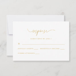 Respuesta Rsvp de impresión floral rosa de moda